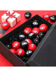 Jerify 20 Pieces Ninja Stress Relief Balls Sensory Stress Balls Bulk for Kids and Adults PU Squeeze Stretchy Balls Soft Fidget Toy for Carnival Reward Party Bag Xmas Gift  - Image 3