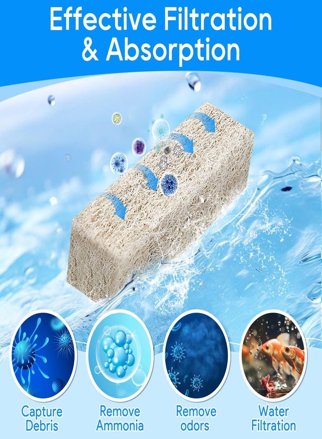 Cunina 12PCS Ammonia Reducer Filter Pads Compatible with Aqueon Filter 10, Fish Tank Filters Replacement Filter Cartridges for Aqueon Quietflow LED PRO & SmartClean Aquarium Fish Tank Power Filter - Image 3