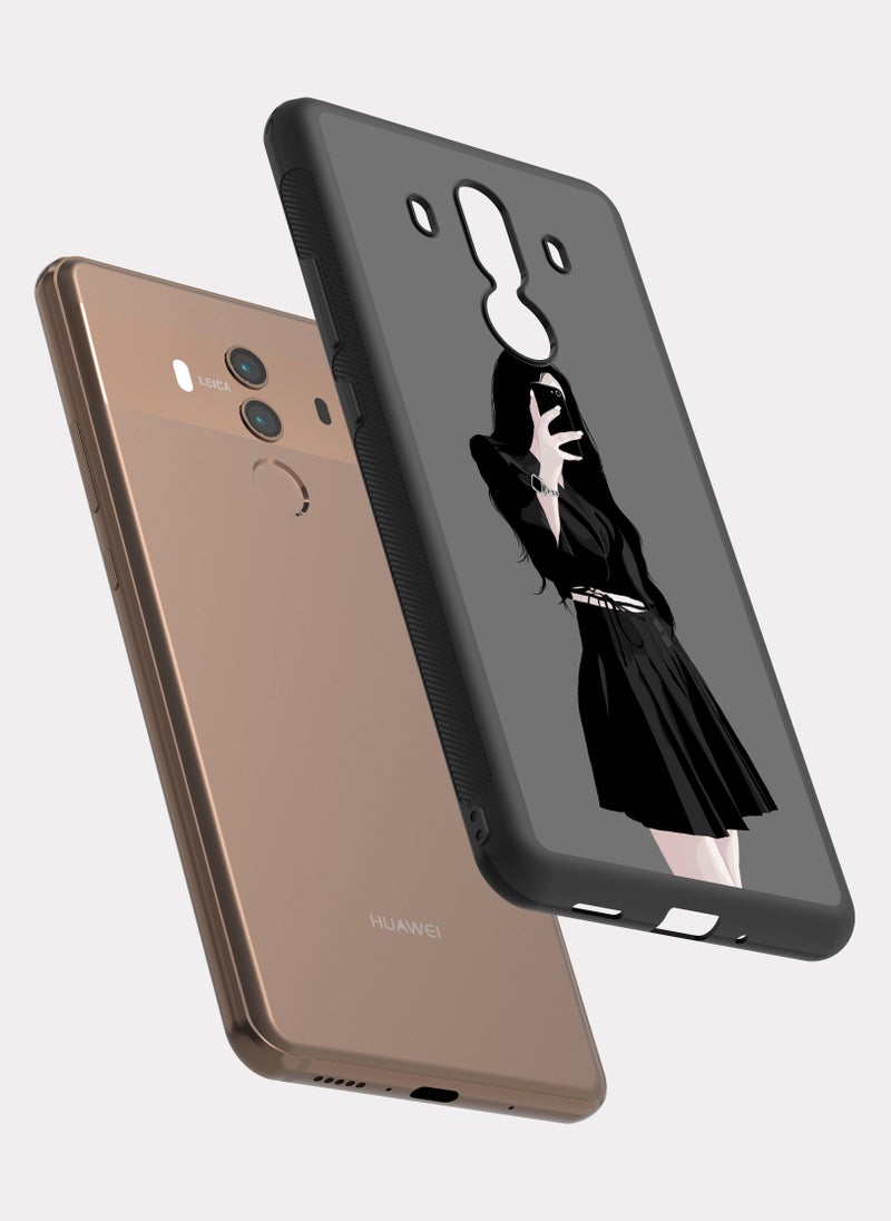 بكسلات كفر هواوي ميت 10 جذاب اسود - Image 2