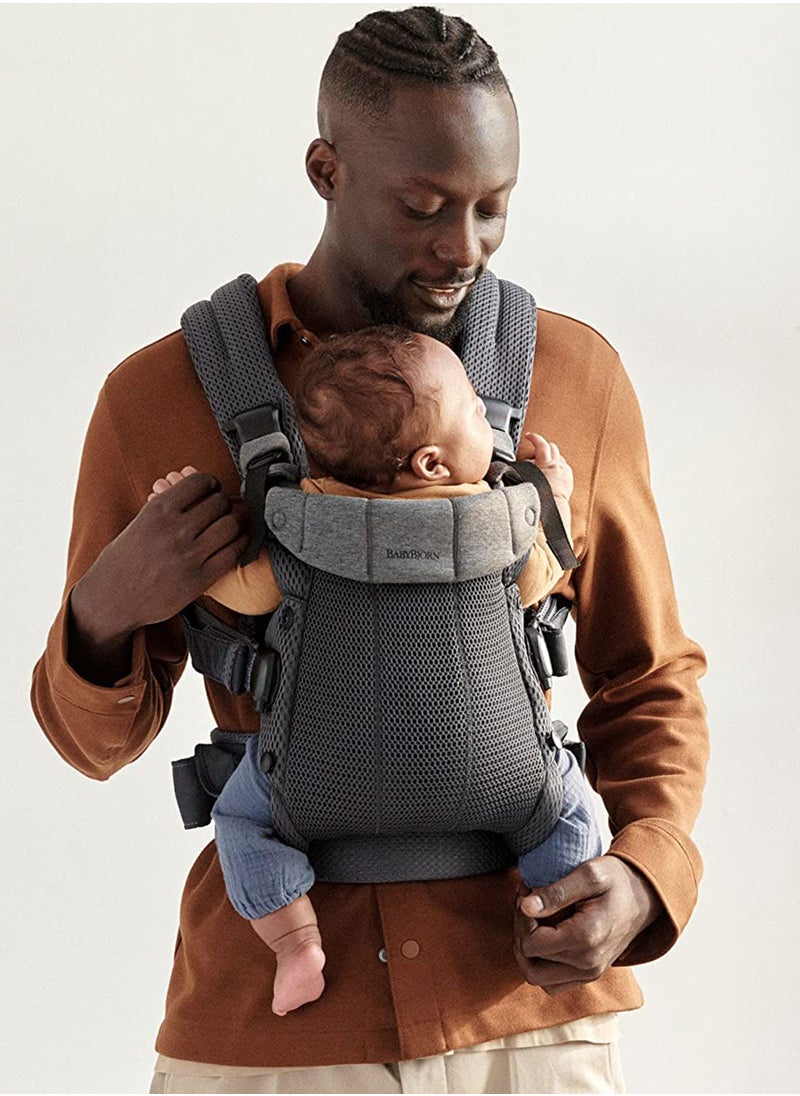 BABYBJORN Baby Carrier Harmony 3D Mesh Anthracite Black  - Image 2
