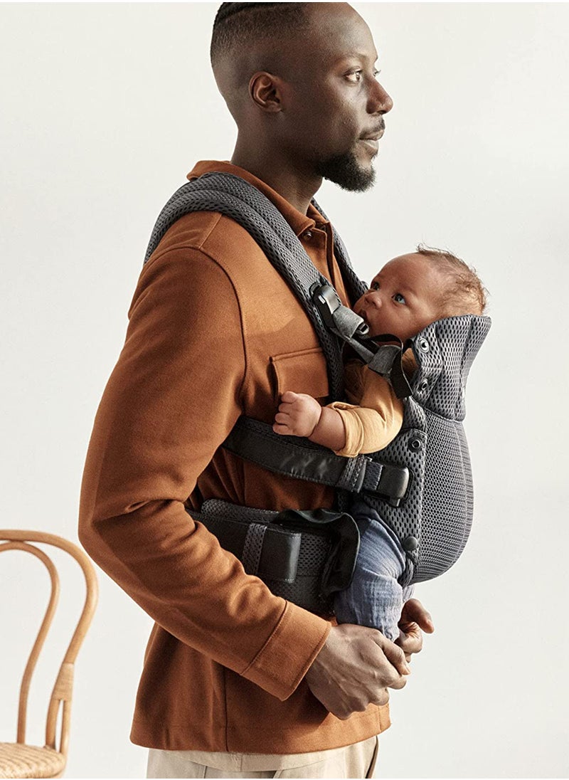 BABYBJORN Baby Carrier Harmony 3D Mesh Anthracite Black  - Image 3