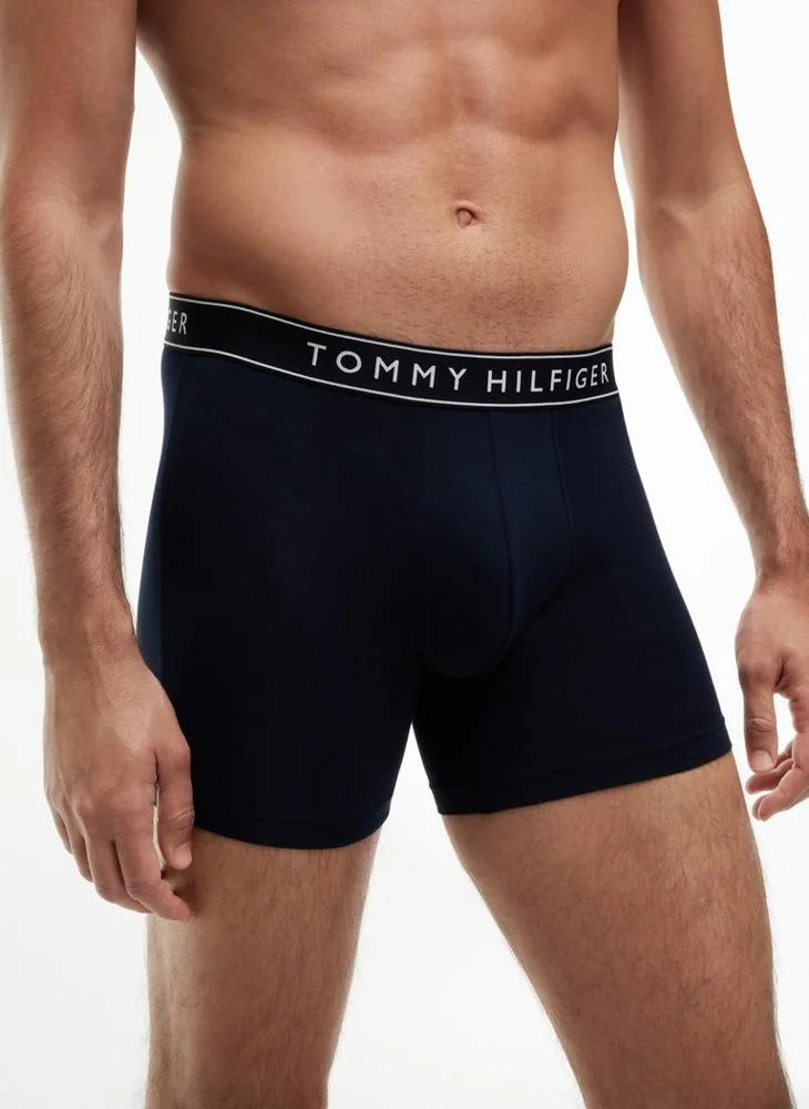 Tommy Hilfiger  3-Pack Essential Logo Waistband Boxer Briefs for Men | Best Price UAE