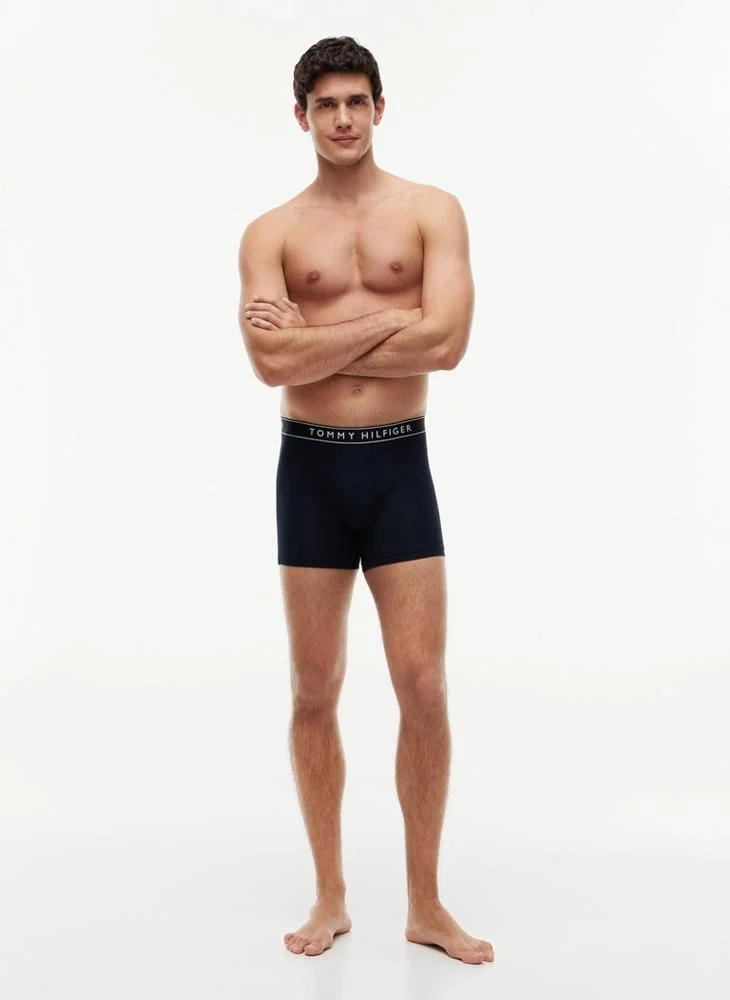 Tommy Hilfiger  3-Pack Essential Logo Waistband Boxer Briefs for Men | Best Price UAE
