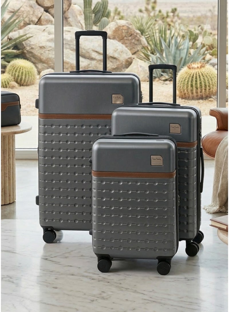 3-Piece Polycarbonate Hard Shell Luggage Set with TSA Lock & Spinner Wheels - Image 3