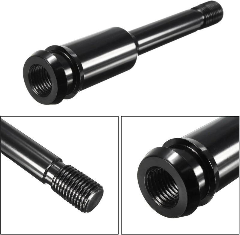 Akozon Reminnbor gear stick extension + Shift Knob Extender 5" Car Straight Gear Shifter Lever Extension for T4 1990-2003 Black - Image 2
