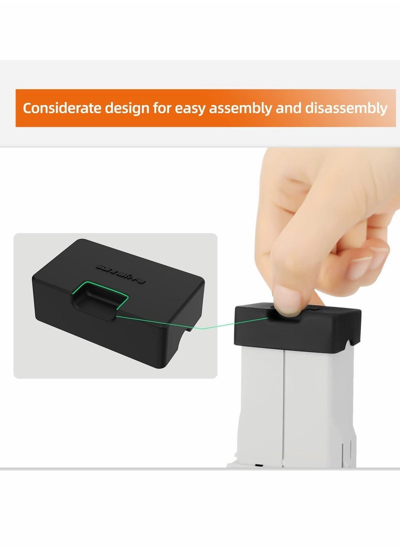 Y&D Battery Cap for DJI Mini 3 Pro, Silicone Charging Port Cover Dust-proof and Waterproof, Contact Protection Pro Drone Accessories (3pcs)  - Image 5