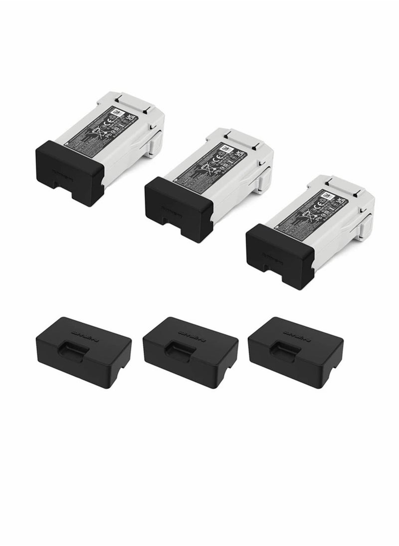 Y&D Battery Cap for DJI Mini 3 Pro, Silicone Charging Port Cover Dust-proof and Waterproof, Contact Protection Pro Drone Accessories (3pcs)  - Image 1
