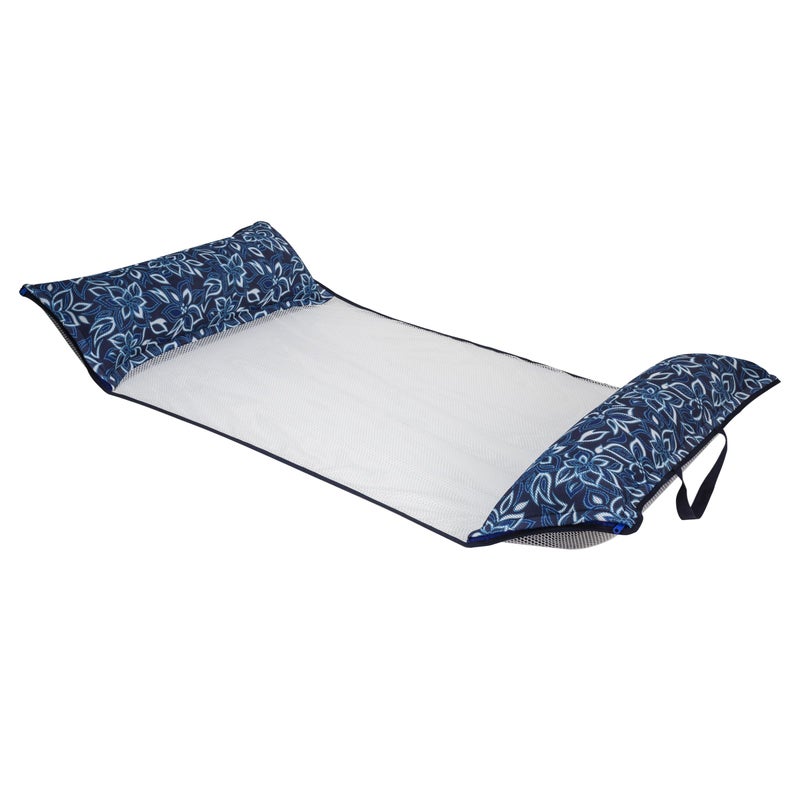 Aqua Leisure Aqua 4-in-1 Monterey Supreme XL Pool Float & Water Hammock – Multi-Purpose, Inflatable Pool Floats for Adults with Thick, Durable Material – Orchid Blue - Image 1