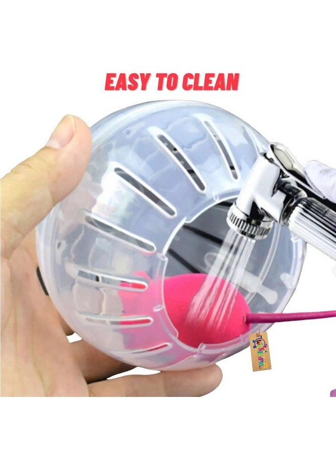 Western Era Running Hamster Exercise Ball With Stand Multifunctional Great For Running, Exercise, Fitness, For Hamsters, Rat, Gerbil Etc - Image 2