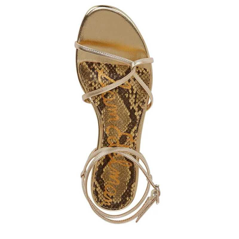 Sam Edelman  Ellina Strappy Flat Sandal for Women | Best Price UAE