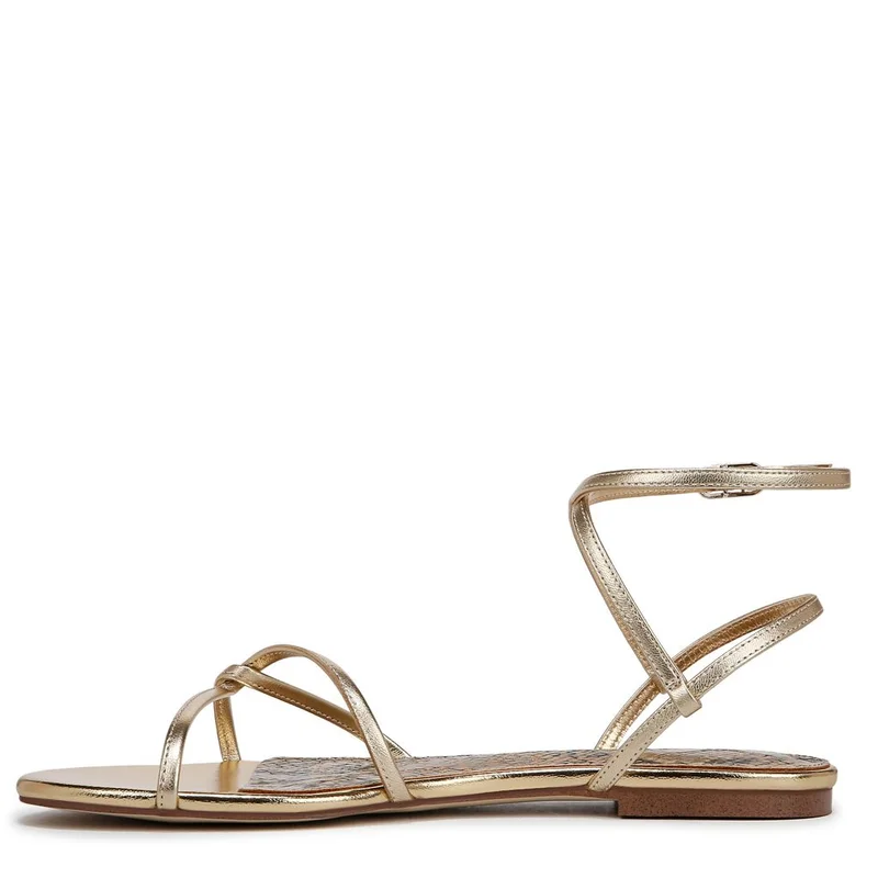 Sam Edelman  Ellina Strappy Flat Sandal for Women | Best Price UAE
