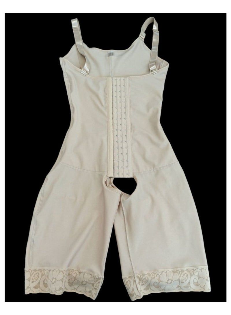 Open Back Body Shaper With Four Front Buckles For Contro.l And Compression After Birth And Other Occasions - Image 2