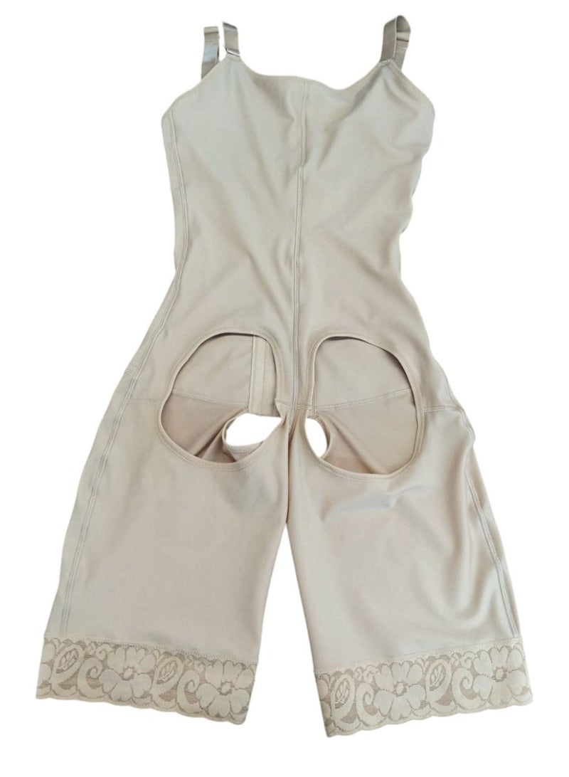 Open Back Body Shaper With Four Front Buckles For Contro.l And Compression After Birth And Other Occasions - Image 4