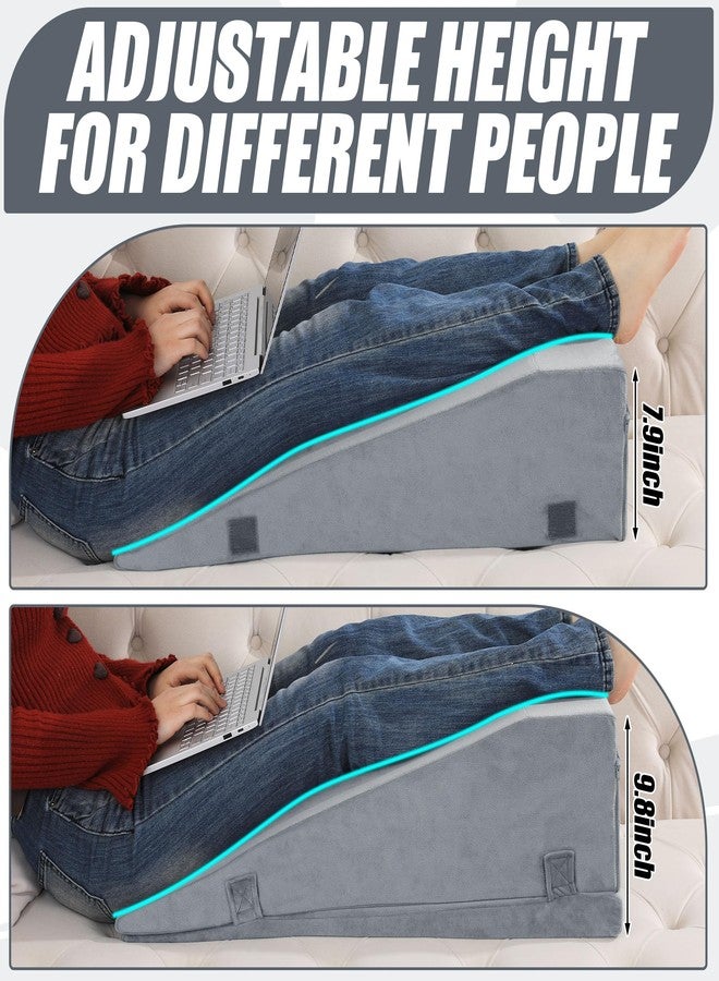 ROYALAY Leg Elevation Pillows for After Surgery, Adjustable Height Knee Surgery Recovery Equipment, Knee Replacement Recovery Aids for Hip Ankle Pain Relief Patent Pending, Single Leg - Image 3