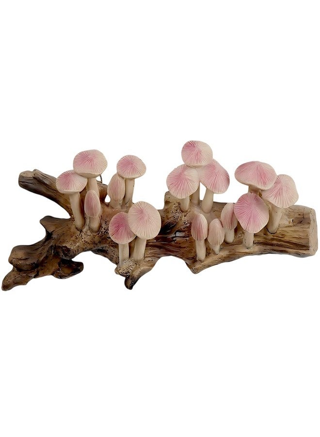 BMMN Resin Mushroom Decor Cottagecore Mushroom Wall Decor Vintage Wall Hanging Sculpture Rustic Farmhouse Kitchen Bedroom Living Room Office Home Decor Fantasy Woodland Birthday Gift - Image 1