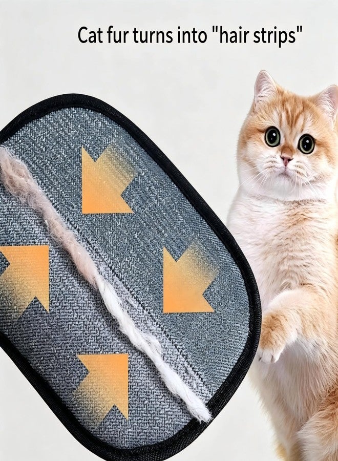 Upgraded Pet Hair Removal Glove for Cats & Dogs, Reusable Electrostatic Hair Remover, Washable Grooming Glove for Removing Pet Hair from Clothes, Furniture, Carpets & Car Interiors - Image 3