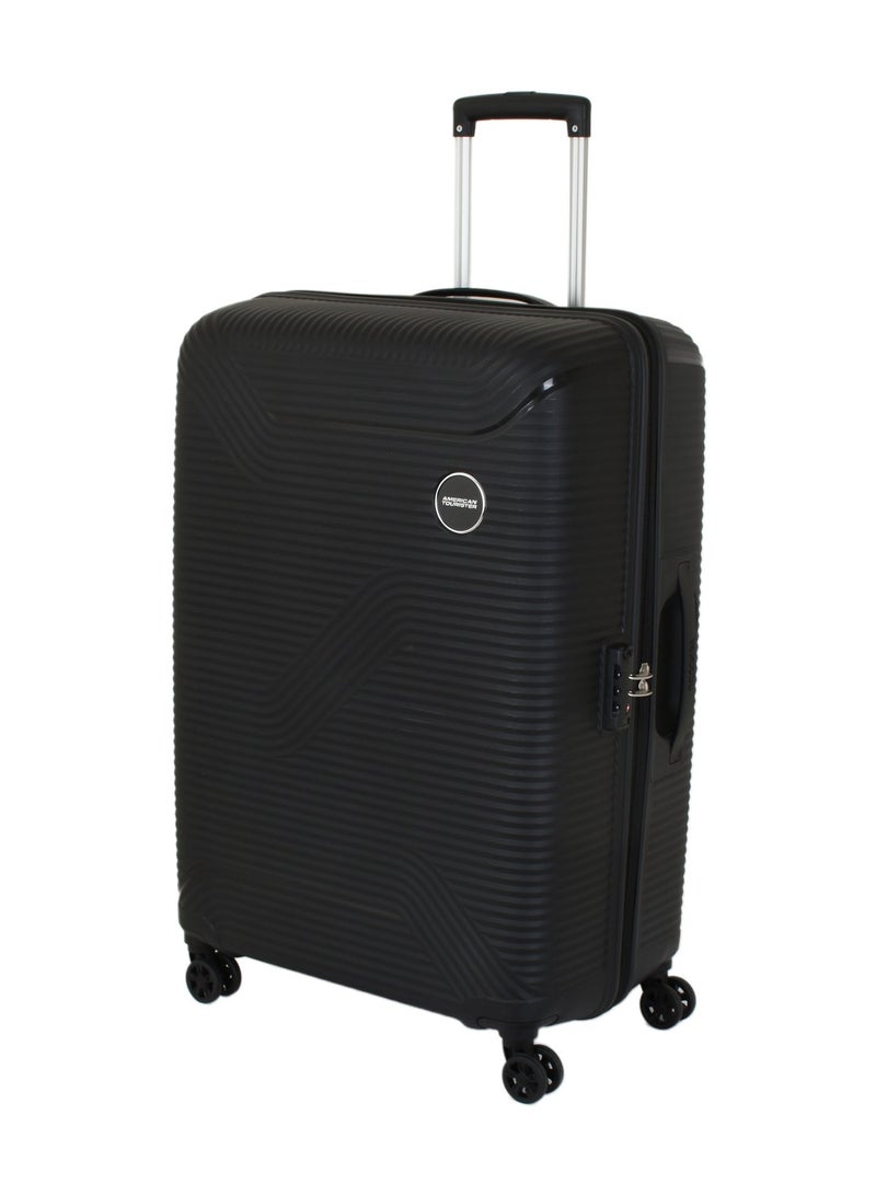 AMERICAN TOURISTER MAXPLUS  3 PCS SET (55 + 68 + 79 CM)  Hard Luggage TSA BLACK - Image 5