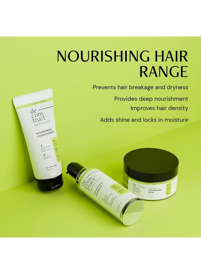 ديكونستركت مجموعة تغذية الشعر | تحتوي على قناع للشعر وشامبو وبلسم | لشعر قوي ومغذي وخالٍ من التجعد | للرجال والنساء | 200 مل + 200 جرام - Image 3