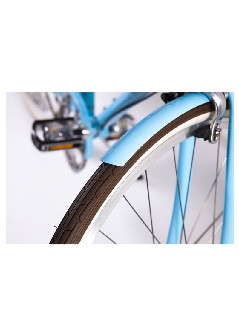 Women's Bike Electra Loft 7i Step Thru Blizzard Blue (Size S)