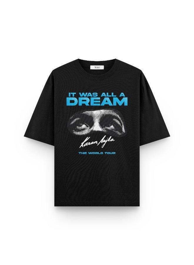 7 AURAS Karan Aujla It Was All A Dream Tee (Punjabi Music) - Image 1