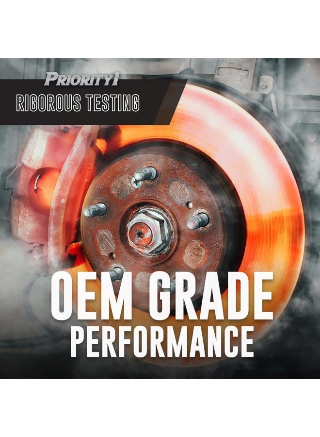 Bendix Premium Copper Free CFC1650 Ceramic Brake Pad (with Installation Hardware Front) - Image 4