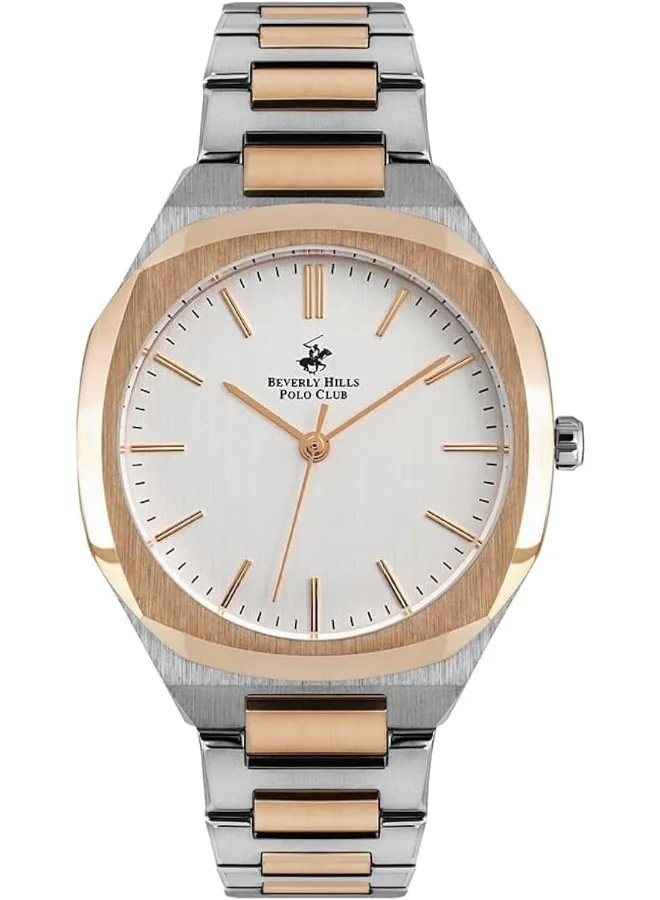 BEVERLY HILLS POLO CLUB Men's Analog White Dial Watch - BP3023X.530