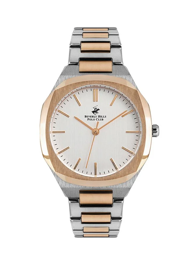 بيفرلي هيلز بولو كلوب Beverly Hills Polo Club BP3023X.530 Men Analog Display Watch & Metal Strap Silver