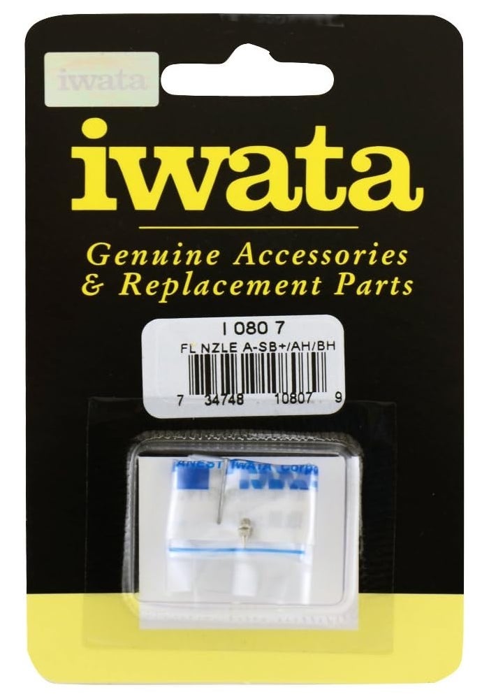 Iwata Fluid Nozzle 0.2Mm A-SB+/AH/BH Replacement Part
