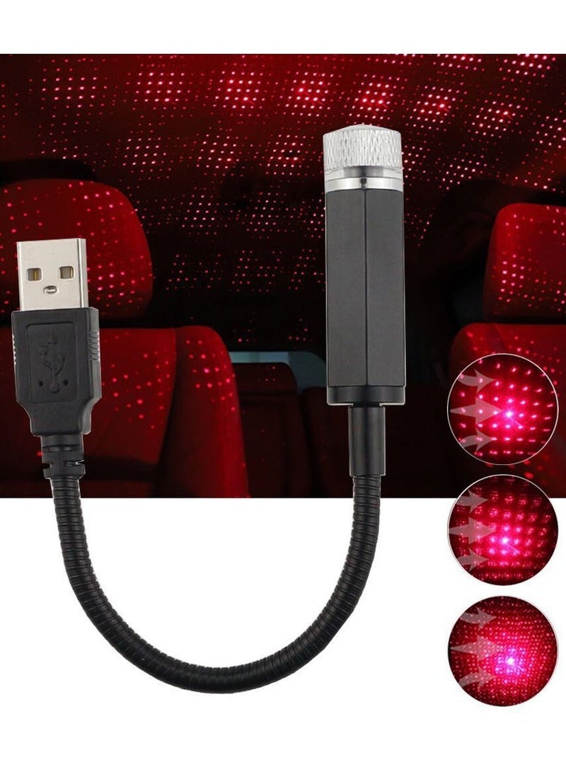 MUNTAQI Star Decoration Lamp Car Roof Flexible USB LED Light - Image 3