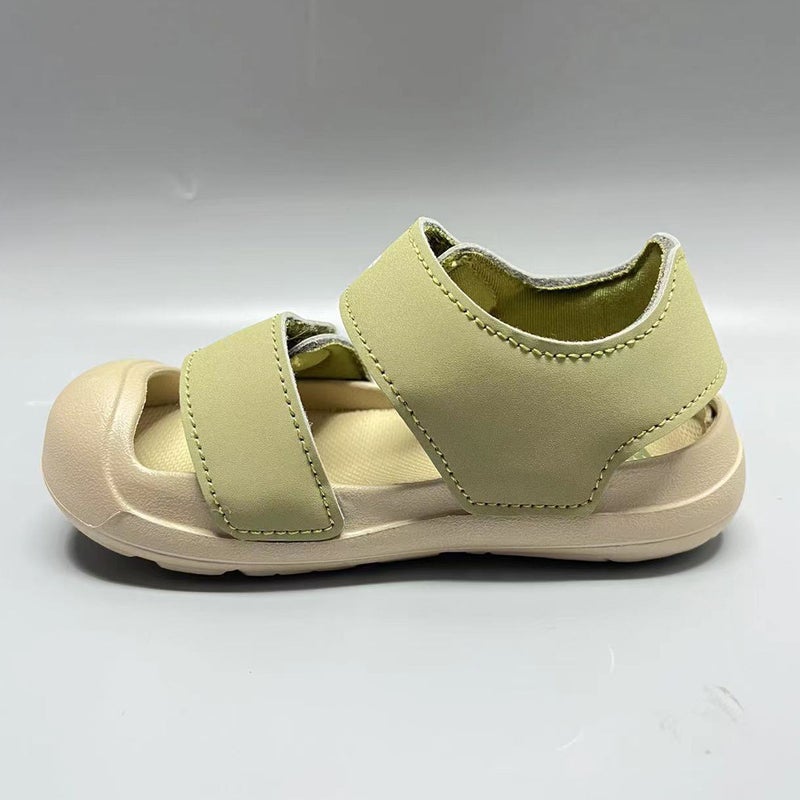 Putian Kidsren'S Shoes Nb Toe Protection Double Velcro Kidsren'S Sandals Men'S And Women'S Baby Toe Beach Shoes Summer Wading Shoes - Image 3