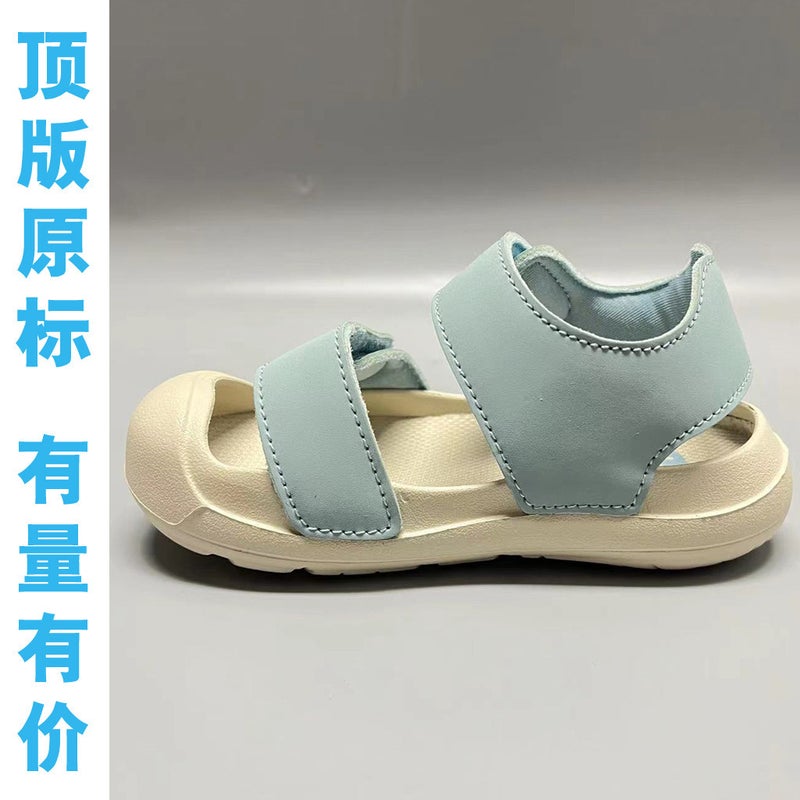 Putian Kidsren'S Shoes Nb Toe Protection Double Velcro Kidsren'S Sandals Men'S And Women'S Baby Toe Beach Shoes Summer Wading Shoes - Image 4