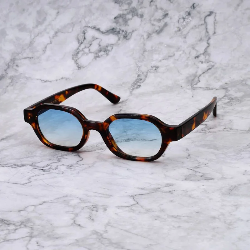  اكسبليست باوتس EXPLICIT POETS 33EP6-NICO TORTOISE-GRADIENT BLUE SUNGLASSES