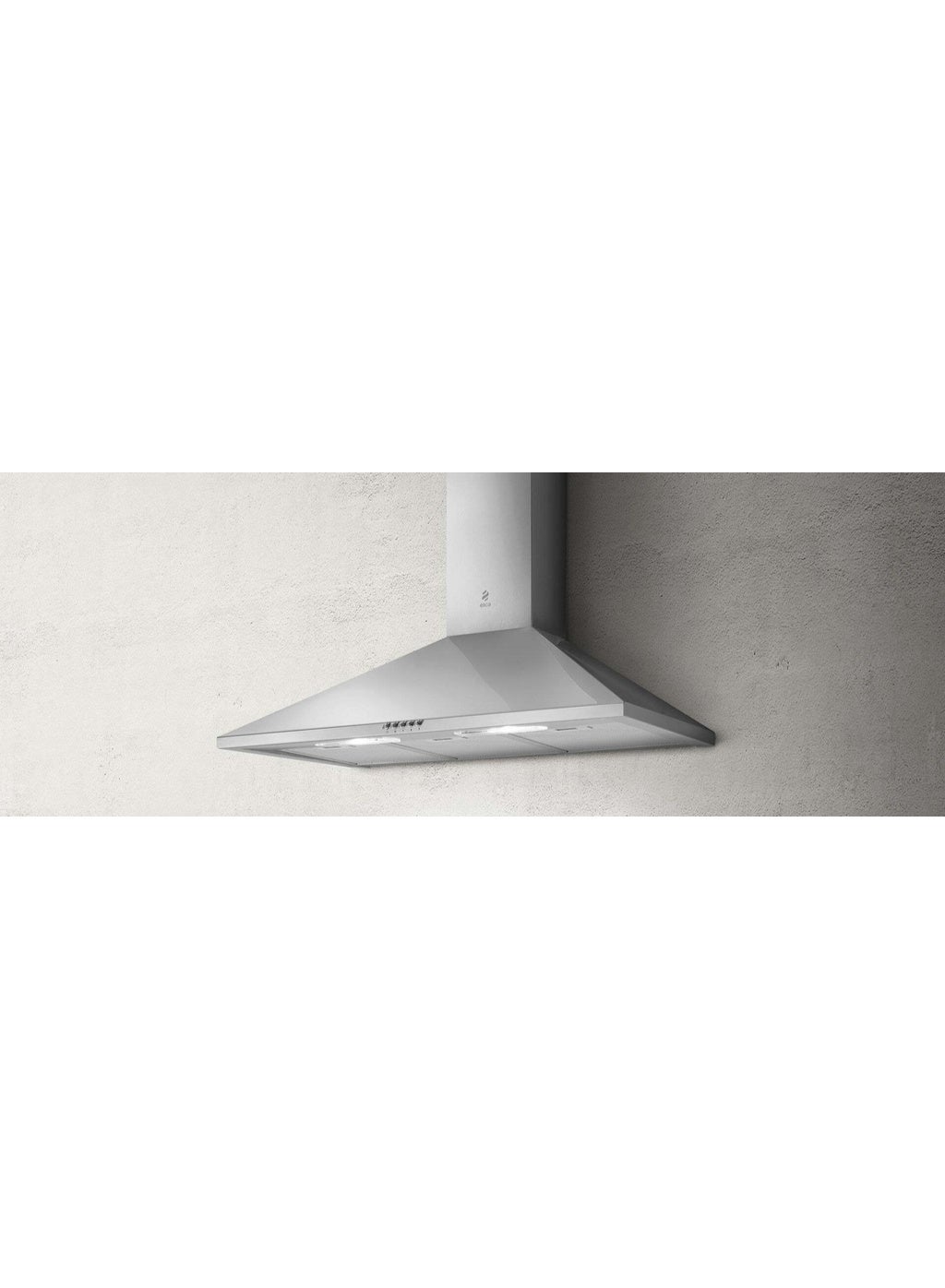 Tamaya Hood, 90cm wall mounted,650m³/h Suction Power,3 filters, LED Lighting, Italy, silver