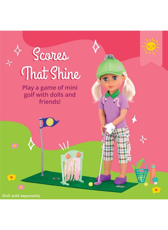Glitter Girls Scores That Shine Mini Golf Set For 14Inch Dolls Toys Clothes & Accessories For Girls 3Yearold & Up - Image 2
