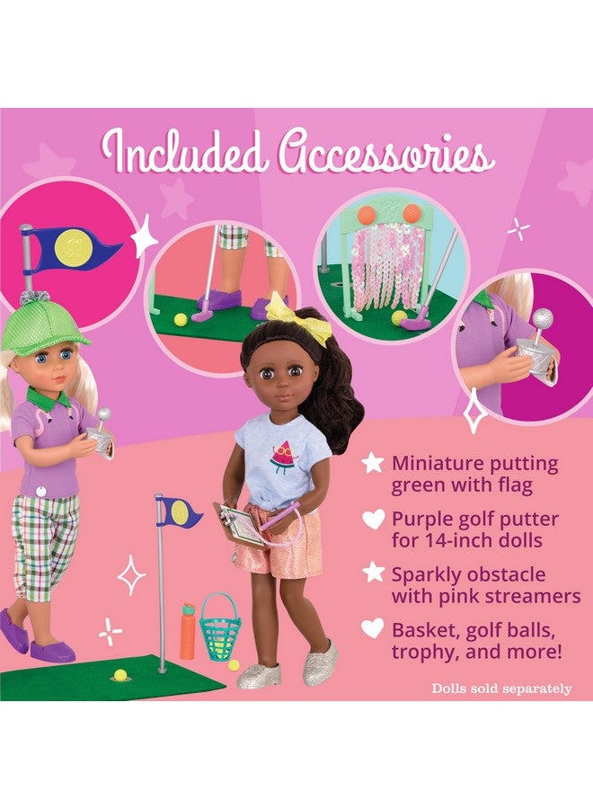 Glitter Girls Scores That Shine Mini Golf Set For 14Inch Dolls Toys Clothes & Accessories For Girls 3Yearold & Up - Image 3