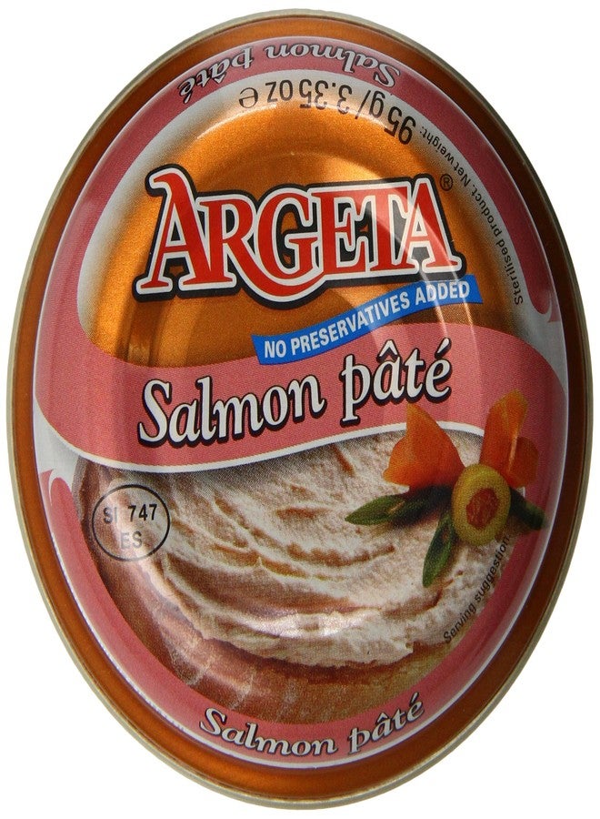 Argeta Pate Spread, Salmon, 3.35 Ounce - Image 1