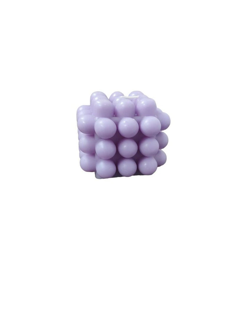 Spaceshoop Cute Cube Soy Wax Candles Handmade Scented Candle  - Image 1