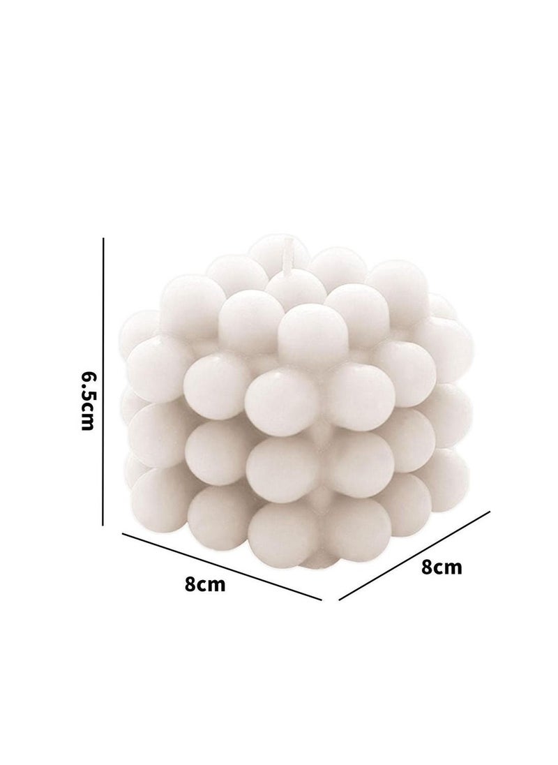 Spaceshoop Cute Cube Soy Wax Candles Handmade Scented Candle  - Image 3
