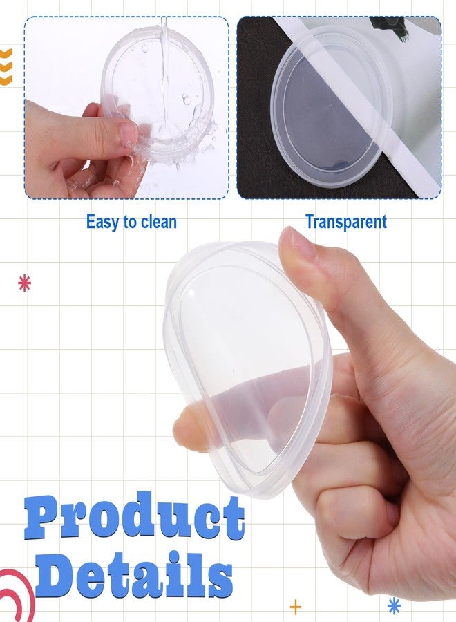 Yuomeaz 6 Pack Clear Dog Can Lids Covers, Universal Cat Can Lid with Spoon, Reusable Lid Covers Tight Seal for Dog Cat Pet Food - Image 5