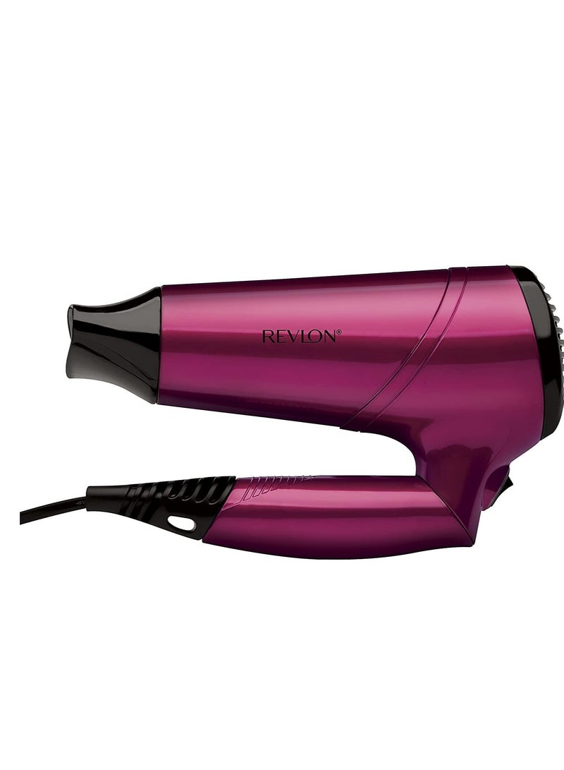 ريفلون مجفف شعر فريز فايتر، ٢٢٠٠ واط، سرعتان وثلاث درجات حرارة، مقبض قابل للطي، زر تبريد. وردي، ٢٢.٥ × ١٠ × ٢٧ سم. - Image 1
