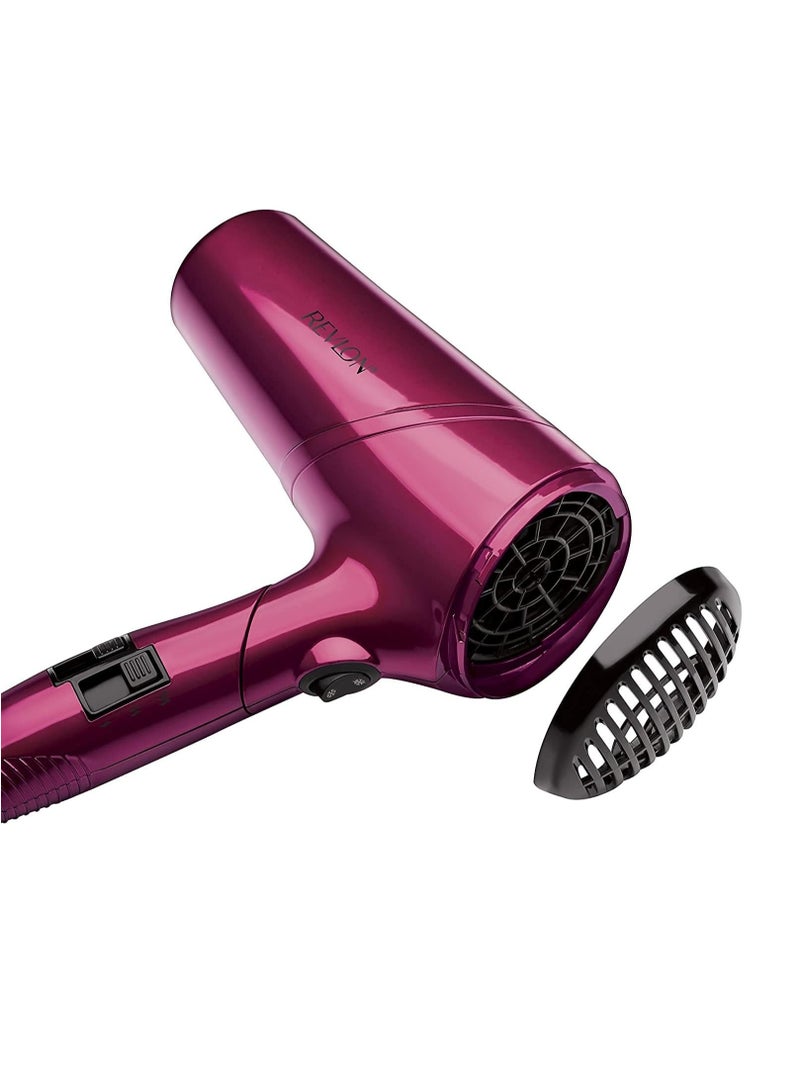 ريفلون مجفف شعر فريز فايتر، ٢٢٠٠ واط، سرعتان وثلاث درجات حرارة، مقبض قابل للطي، زر تبريد. وردي، ٢٢.٥ × ١٠ × ٢٧ سم. - Image 2