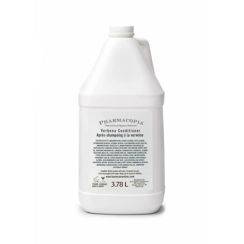 Pharmacopia Hotel Verbena Conditioner  Aromatherapy Hair  Scalp Care with Natural  Organic Ingredients  Vegan Cruelty Free Aromatic Conditioner 128 oz