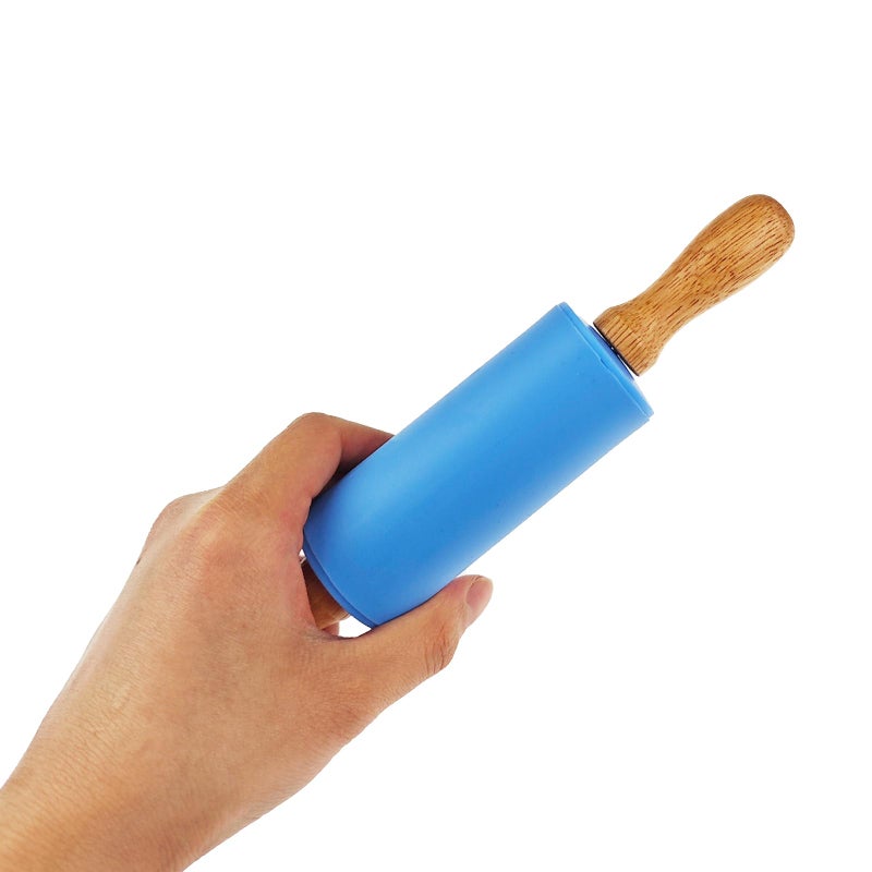 Miokun 12 Pack Small Rolling Pin For Kids 9 Inch Kids Rolling Pin For Home Kitchen (6 Colors) - Image 3