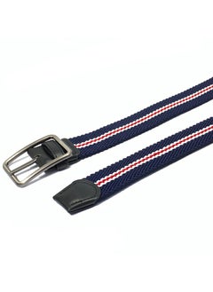 Classic Milano Classic Milano® Braided Canvas Woven Elastic Stretch Belt for Men/Women/Junior with Multicolored Belt men Enclosed in an Elegant Gift Box by Milano Leather  - Image 5