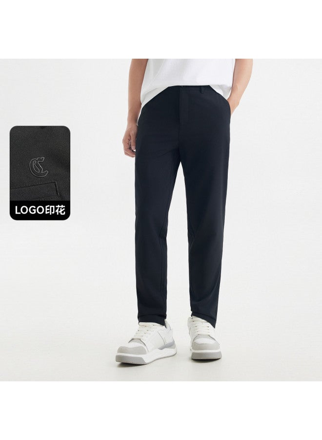 Cabbeen Men's Casual Pants Linen Outdoor Zipper Pocket Trendy Spring And Autumn Long Pants Men's Trousers - Image 2