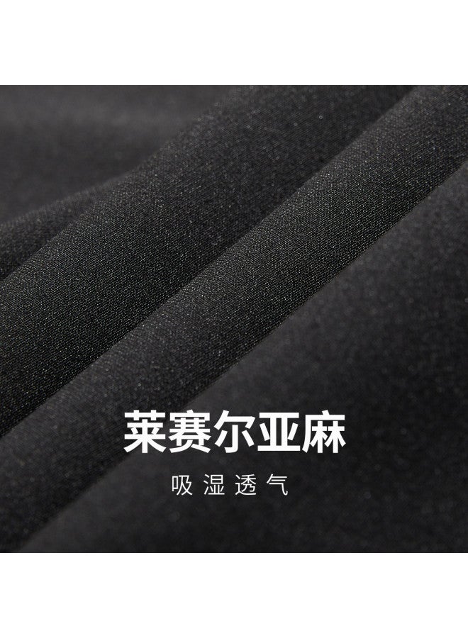 Cabbeen Men's Casual Pants Linen Outdoor Zipper Pocket Trendy Spring And Autumn Long Pants Men's Trousers - Image 3
