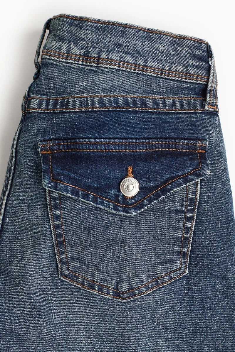 H&M Flared Low Jeans