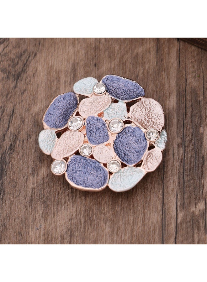 KUYING Enamel Geometric Fashionable And Creative High-end Brooch 