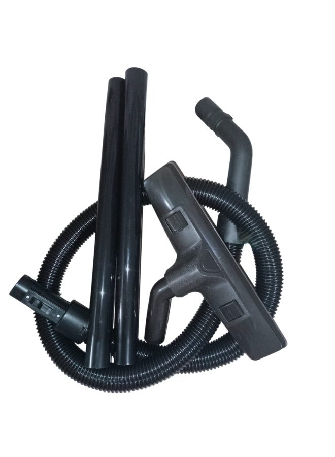 Imported vacuum cleaner set consisting of three pieces: hose, plastic tube, and brush. Compatible with some Hitachi vacuum cleaners. - Image 1