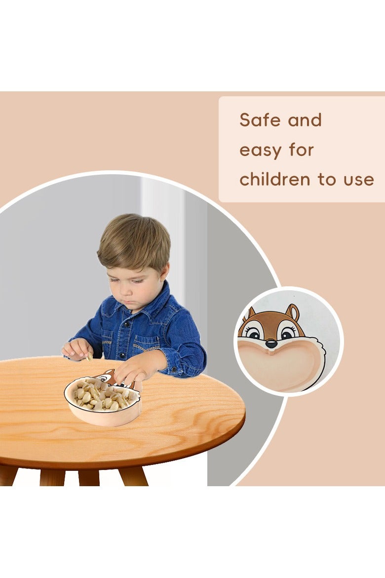 عام "وعاء سنجاب ظريف للأطفال - وعاء مخصص للمكسرات أو الأرز، تصميم سنجاب لطيف للاستخدام المنزلي" - Image 4